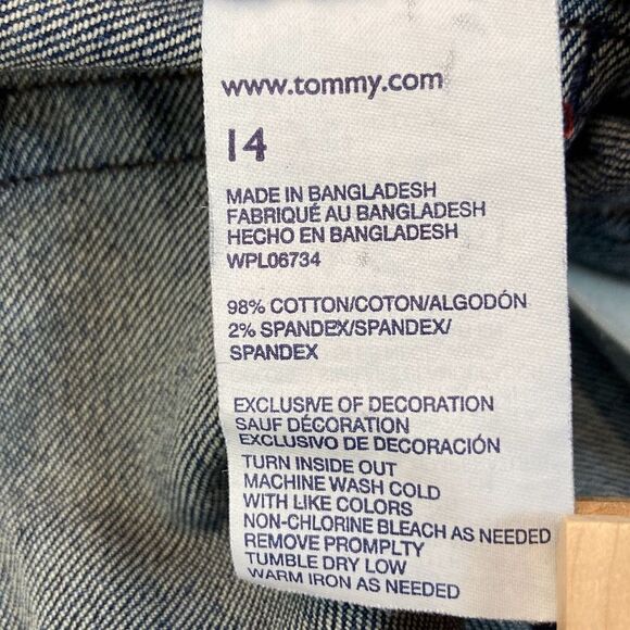 Tommy Hilfiger Rebel Skinny Jeans Denim Boys Size 14 - Picture 10 of 11